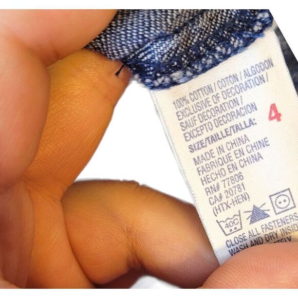 Tommy Hilfiger Women's Blue Denim Patch Pocket Cargo Dress Size 4 - Picture 6 of 6